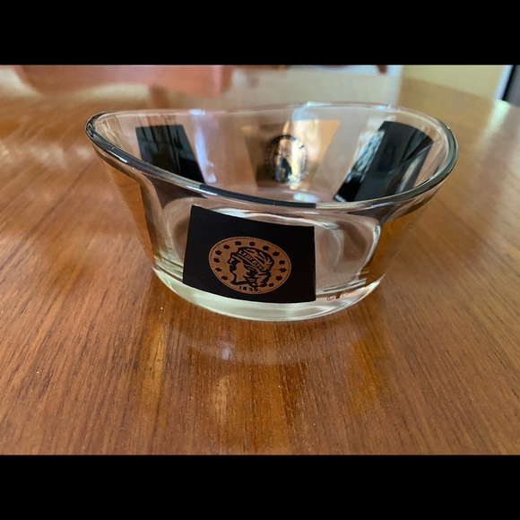 VINTAGE Cera glass coin pattern bowl - Picture 2 of 6